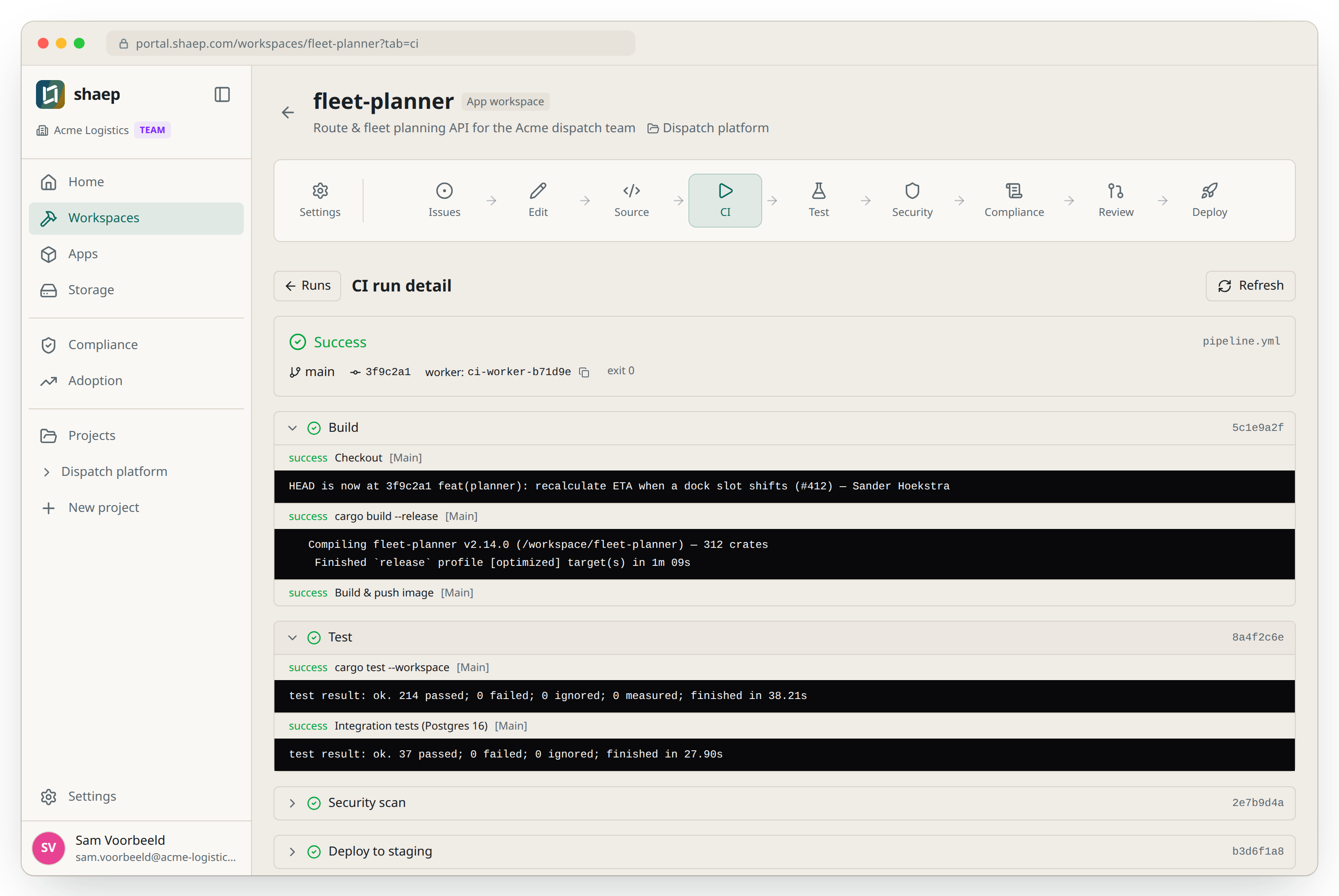 Push and it deploys